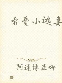 索爱小逃妻
