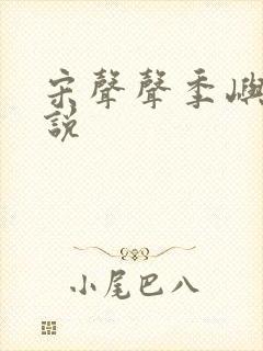 宋声声季屿墨小说