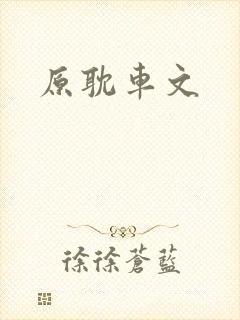 原耽车文
