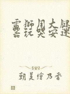 雷狮用大腿支撑器玩哭安迷修