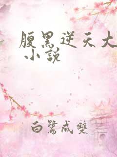 腹黑逆天大小姐 小说