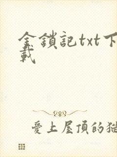 金锁记txt下载