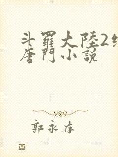 斗罗大陆2绝世唐门小说