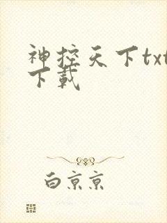 神控天下txt下载