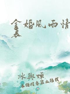 金婚风雨情演员表