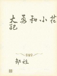 大勇和小花的日记