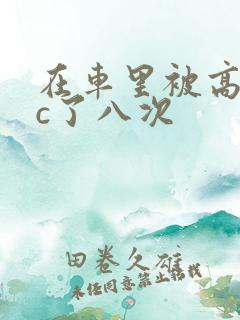 在车里被高潮被c了八次