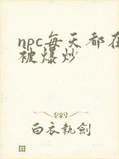 npc每天都在被爆炒