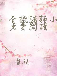 全职法师小说 免费阅读