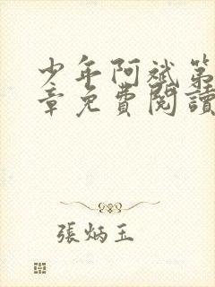 少年阿斌第13章免费阅读