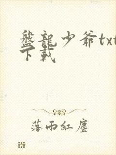 盘龙少爷txt下载