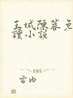 王城陈蓉免费阅读小说