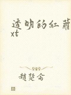 透明的红萝卜txt