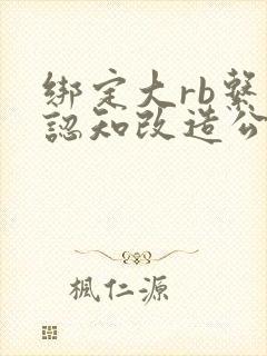 绑定大rb系统认知改造公车