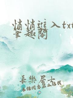 悄悄进入txt笔趣阁