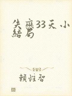 失恋33天小说结局