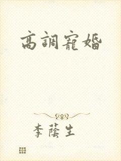 高调宠婚