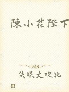 陈小花陛下