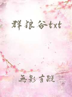 群狼谷txt
