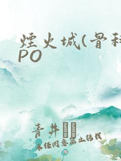 烟火城(骨科)PO