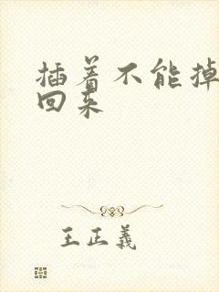 插着不能掉等我回来