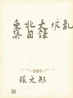 东北大坑乱H全集目录