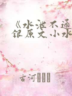 《水泄不通》金银原文小水电工