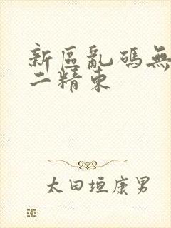 新区乱码无人区二精东