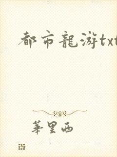 都市龙游txt
