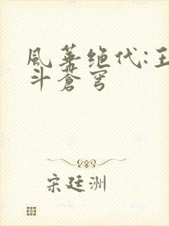 风华绝代:王妃斗苍穹