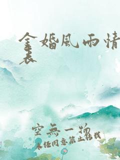 金婚风雨情演员表