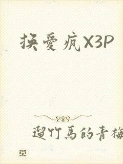 换爱疯X3P