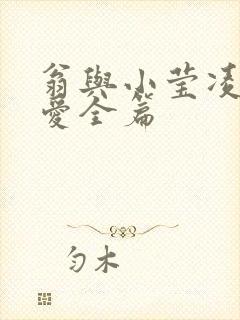 翁与小莹凌晨欢爱全篇