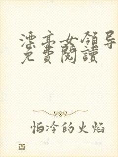 漂亮女领导全文免费阅读