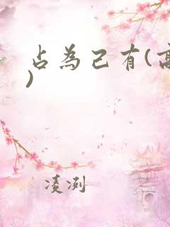 占为己有(高干)