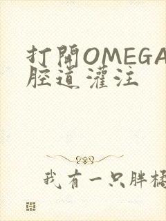 打开OMEGA腔道灌注