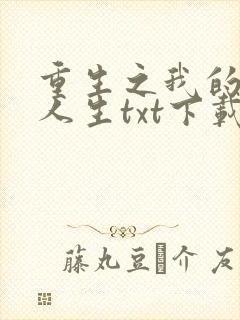 重生之我的书记人生txt下载