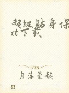 超级贴身保镖txt下载