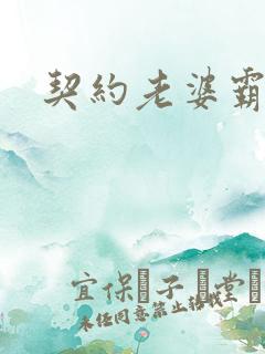 契约老婆霸总裁