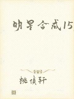 明星合成15p