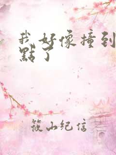 我好像撞到你的点了