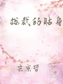 总裁的贴身女佣