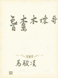 色木木坏哥哥集百万