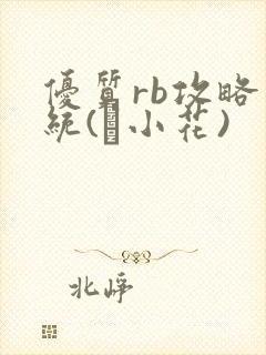 优质rb攻略系统(寀小花)