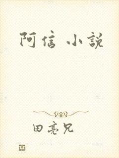 阿信 小说