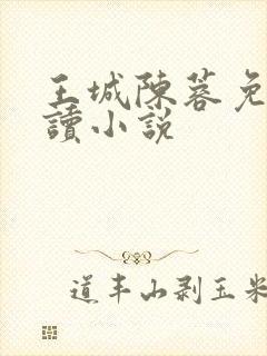 王城陈蓉免费阅读小说