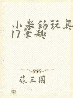 小米的玩具日记17笔趣