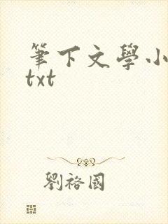 笔下文学小说网txt