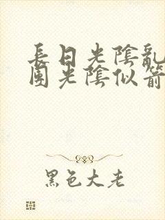 长日光阴乱作一团光阴似箭教主