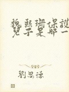 魏熙珊保护萧峥儿子是哪一集